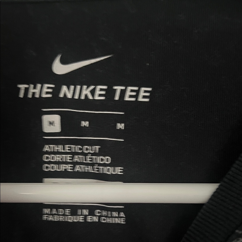 Nike Black and White Short Sleeve Tee - Picture 2 of 4
